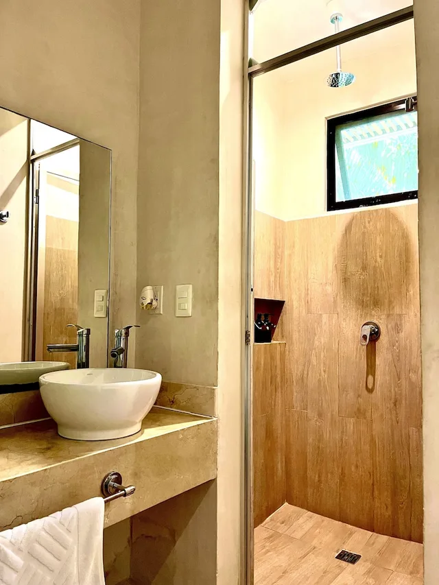 junior suite, multiple beds, pool view, Pacha Tulum Boutique Hotel 4/4