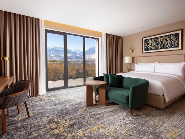 جناح تنفيذي بإطلالة على الجبل، Swissotel Wellness Resort Alatau Almaty 3/9
