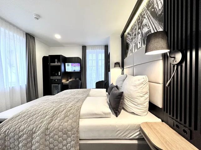 غرفة ديلوكس بسرير كينج، Rhein Hotel St.Martin 2/7