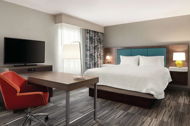 Studio, Suite, King Bed, Sofa, Hampton Inn Champaign Southwest 3/4