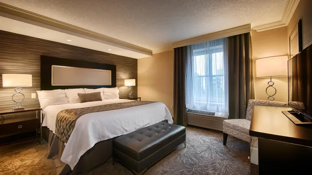 جناح ديلوكس بسرير كينج بحوض جاكوزي، Best Western Plus The Arden Park Hotel 1/4