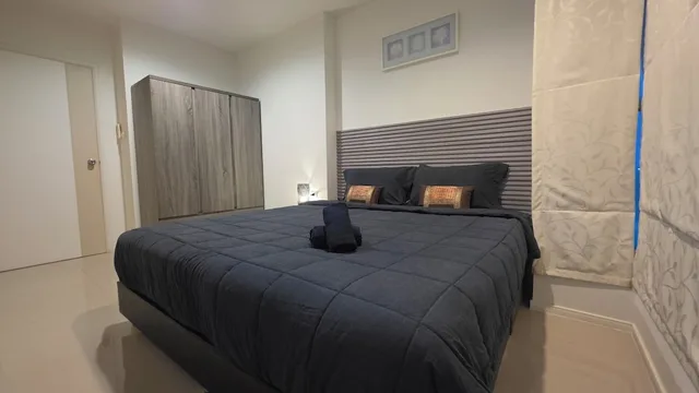 شقة سكنية بسرير مزدوج بإطلالة على البحر بغرفة نوم واحدة، The Relaxing Room Lumpini Beach Jomtien 1/6