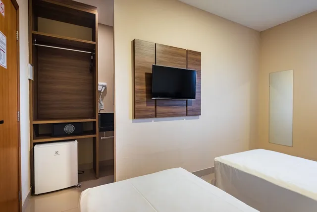 جناح بسريرين منفصلين، Hotel Santos Dumont Aeroporto SLZ 2/5