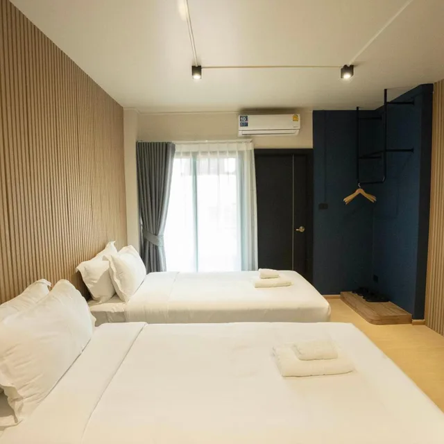 غرفة بسريرين منفصلين، Infinite Hotel at Ratchada 1/10
