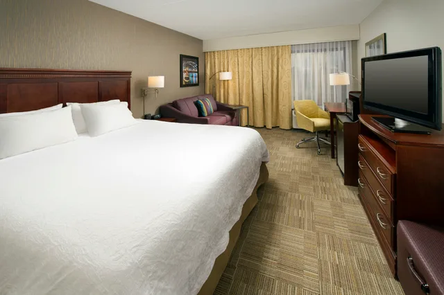 Study, King Bed, Sofa، Hampton Inn Rochester Greece 1/2