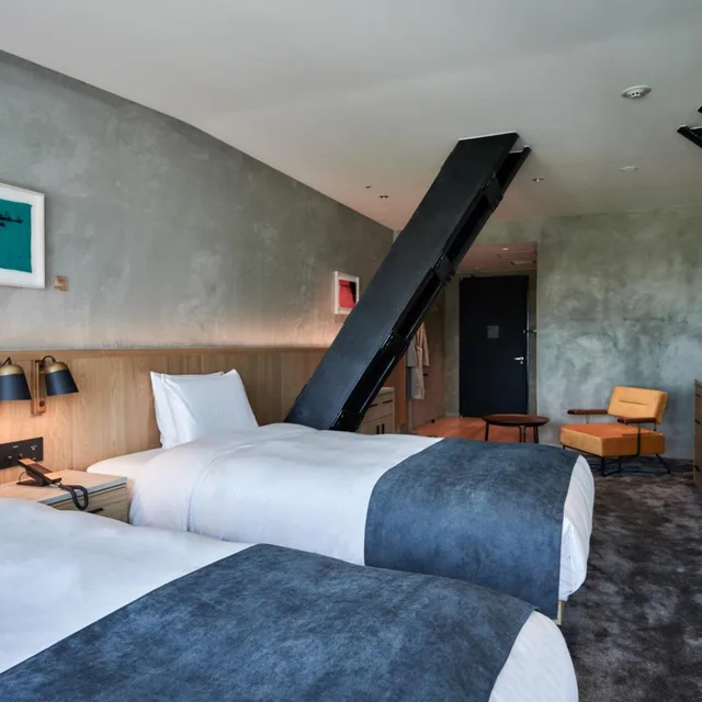 Room, Twin Beds, Forest View, Accessible, The Tower Hotel Nagoya 4/6