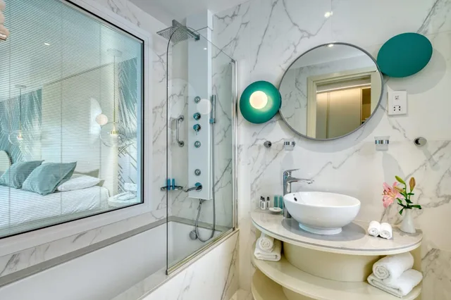 Junior Suite, Inland View, Outdoor Jetted Tub، Ivi Mare - Designed for Adults by Louis Hotels 7/7