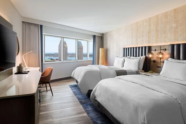 غرفة رباعية بسريرين مزدوجين لذوي الإعاقة، The Westin San Diego Bayview 1/3