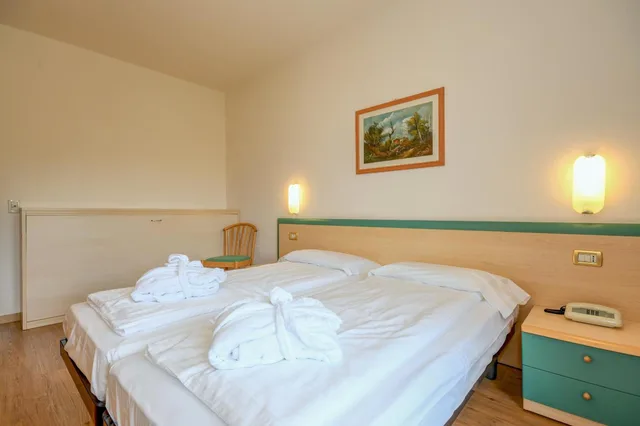 غرفة قياسية بسرير مزدوج بإطلالة على الحديقة مع سرير إضافي، Hotel Du Lac 5/7