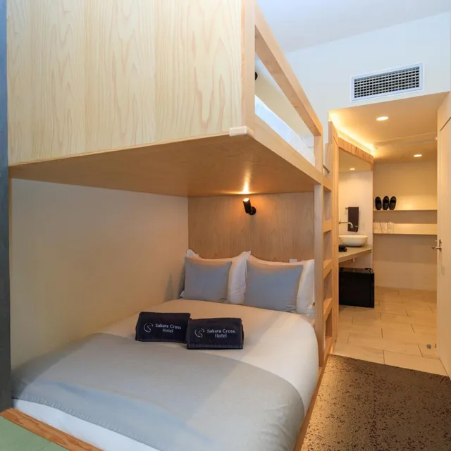 غرفة كومفورت سوبيريور ثلاثية، Sakura Cross Hotel Uenoiriya Annex 1/10