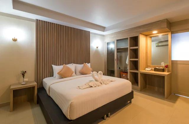 غرفة ديلوكس بسرير مزدوج أو سريرين منفصلين بشرفة، Lanta Sand Resort And Spa 8/10