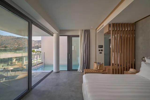Junior Suite, Inland View, Private Pool، Lindos Grand Resort and Spa - Adults Only 2/5