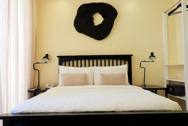 غرفة بسرير كوين بشرفة، Luxx Boutique Boracay 2/7