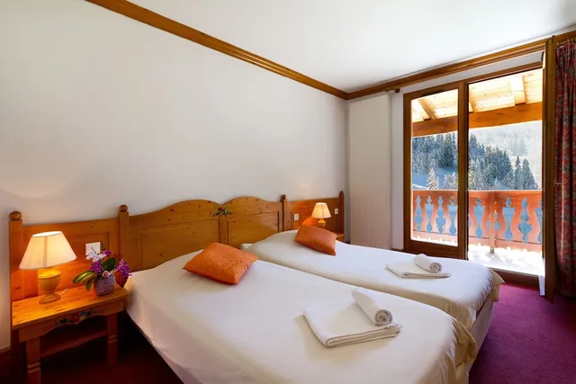 غرفة بسريرين منفصلين، CLUB MMV VAL CENIS HOTEL 3/10