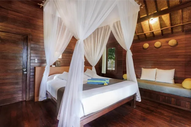 غرفة عائلية بإطلالة على الحديقة، Darsan Lembongan Boutique Cottage 2/2