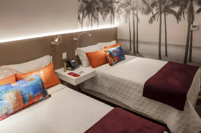 غرفة قياسية بسريرين منفصلين، Rio Hotel by Bourbon Ciudad del Este 1/1