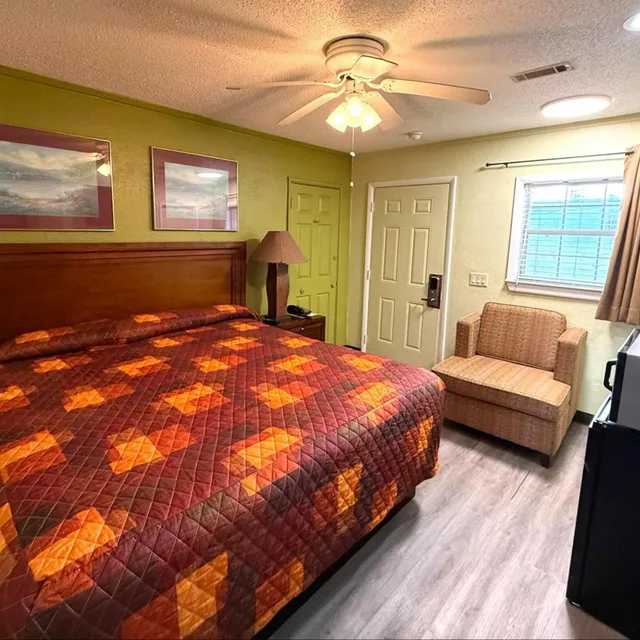 Room, King Bed, Smoking, Riviera Motel Elba Near Enterprise US 84 2/7