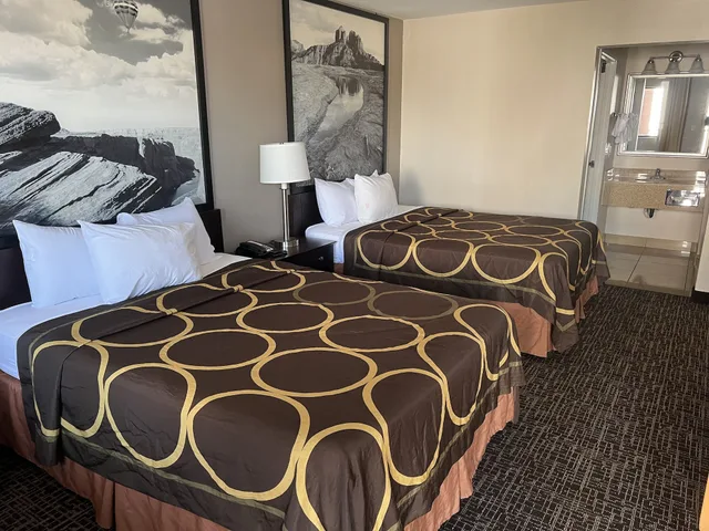 غرفة قياسية بسريرين كوين، Super 8 by Wyndham Tucson/Grant Road Area AZ 7/9