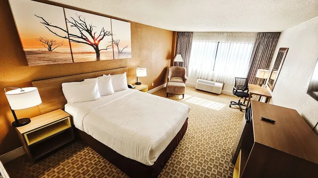 غرفة بسرير كينج للمدخنين، Days Inn By Wyndham Sherman 4/6