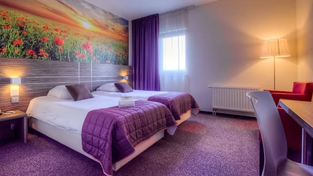 غرفة قياسية بسريرين منفصلين، Hotel Horizon 10/10