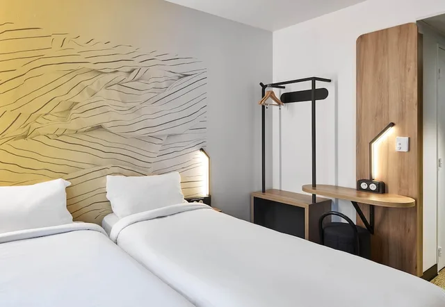 غرفة بسريرين منفصلين، B&B Hotel Marseille Prado Velodrome 2/9