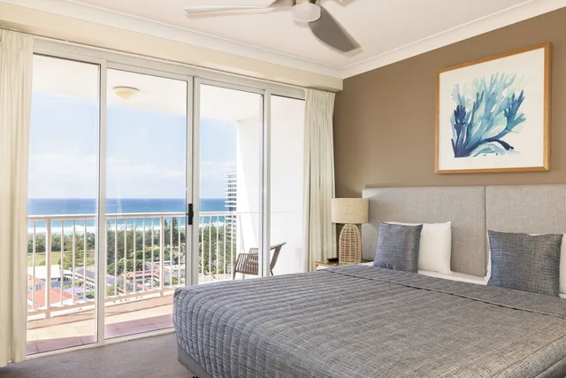 شقة سوبيريور بإطلالة على البحر بغرفتي نوم، Bel Air on Broadbeach 3/6