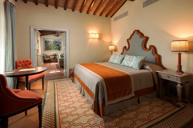 Suite, Queen Bed, Garden or River View، Villa La Massa 3/11