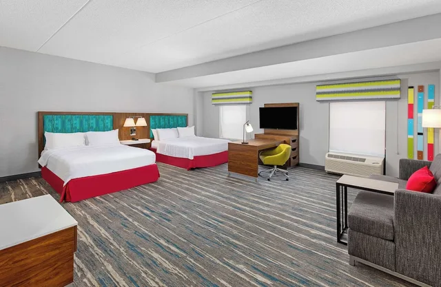 استوديو بسريرين كوين مع أريكة لذوي الإعاقة، Hampton Inn Pikeville 1/10