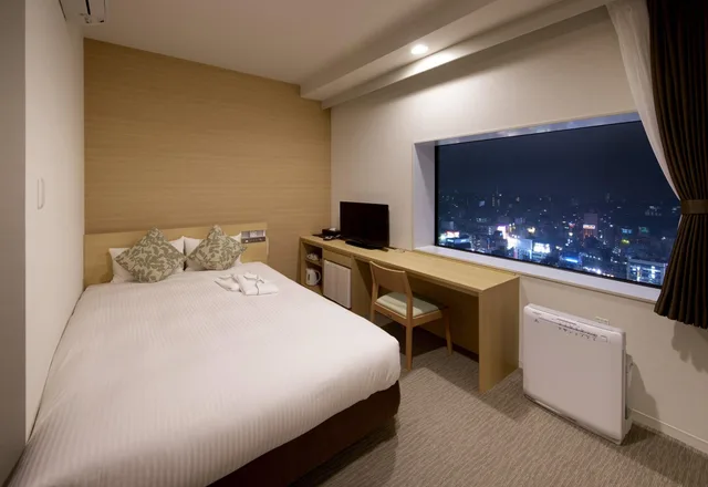 Room, Double Bed, City View, Light Housekeeping، HOTEL Crown Hills Ueno Premier (ex Life Tree Ueno) 1/4