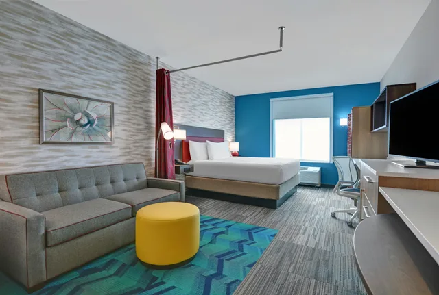 جناح استوديو بسرير كينج، Home2 Suites By Hilton Melbourne Viera 1/4