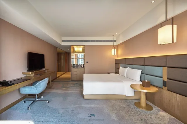 غرفة ديلوكس بسرير كوين، Caesar Park Hotel Banqiao 2/4