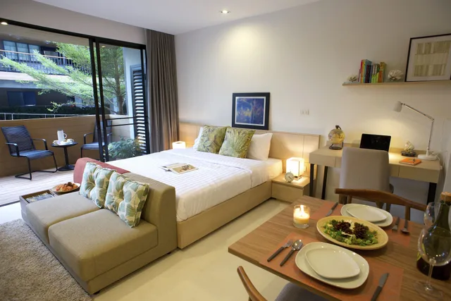 استوديو بسرير كينج، The Silver Palm Wellness Resort 2/3