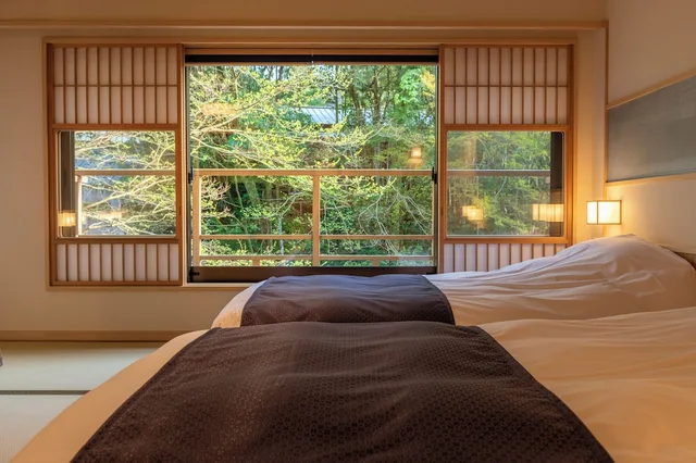 Luxury, Twin Beds, River View, Adult Only, Ground Floor, Yukairo Kikuya 3/3