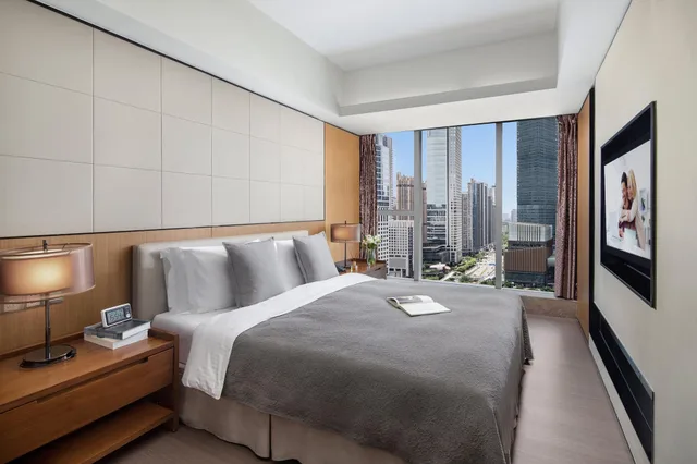شقة تنفيذية بإطلالة على المدينة بغرفة نوم واحدة بمطبخ، Ascott IFC Guangzhou 2/3