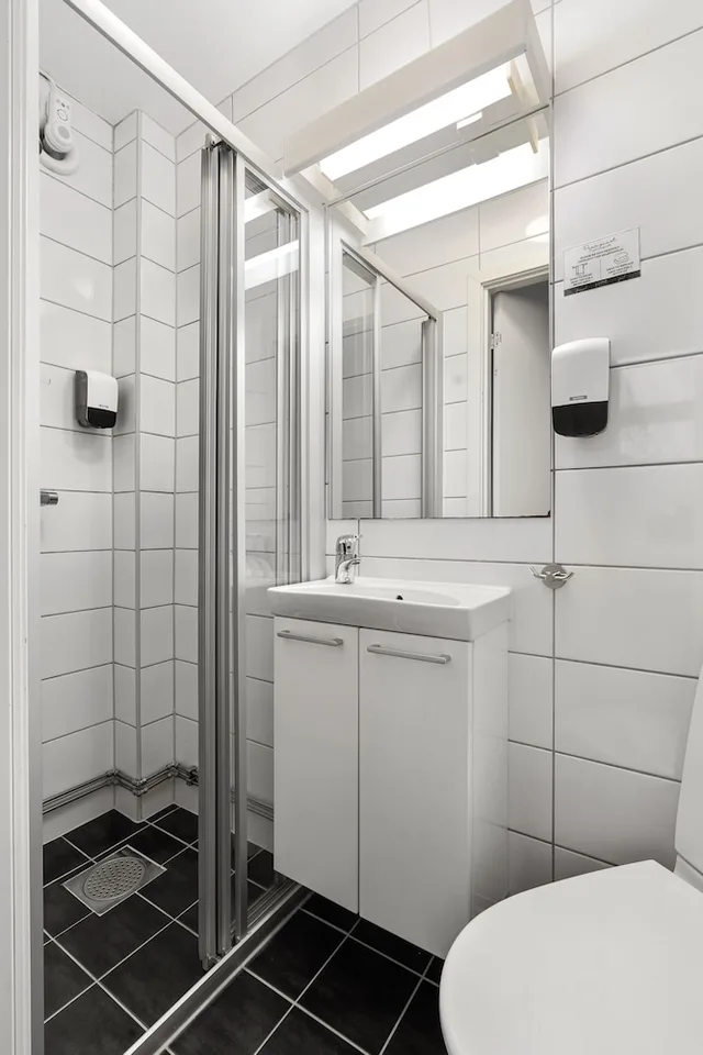 غرفة بسريرين منفصلين، Enter Backpack Hotel Tromso 1/1