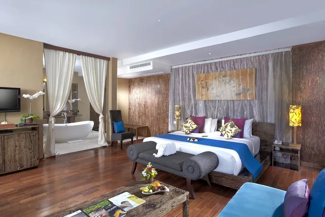 جناح ديلوكس بسرير كينج، Kupu Kupu Jimbaran Beach Club Spa By Loccitane 4/8