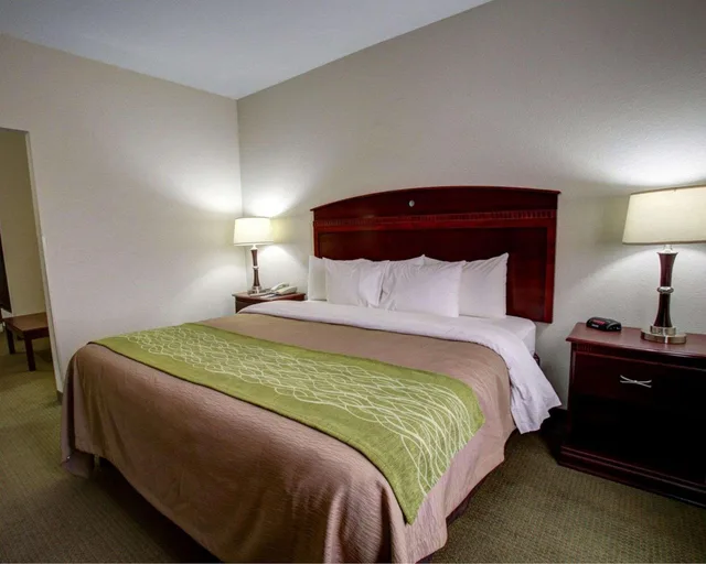 جناح بسرير كينج لذوي الإعاقة، Quality Inn Rockdale TX 1/2