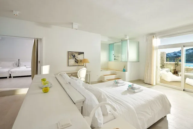 2 Bedrooms, Mediterranean, Suite, Villa, King and Twin Beds، Nissaki Boutique 4/10