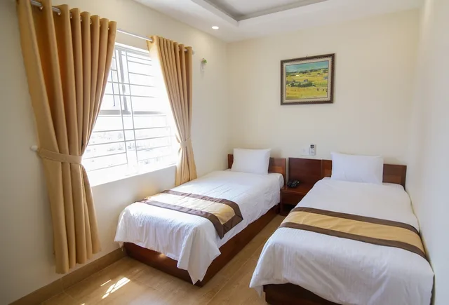 غرفة بسريرين منفصلين، Green Hotel - Hostel 2/4