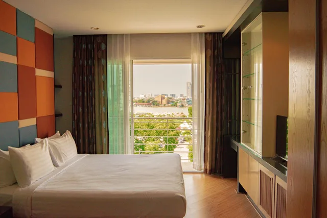 جناح عائلي بإطلالة على النهر بغرفتي نوم، The Sunreno Hotel Bangkok 2/11