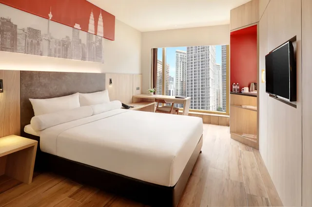 غرفة قياسية بسرير كوين في طابق مرتفع، Ibis Kuala Lumpur City Centre 1/10