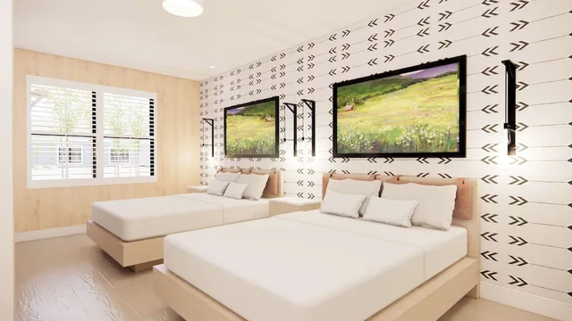 غرفة عائلية بسرير كينج وسريرين كوين، Skaneateles Fields Resort & Spa, Curio Collection by Hilton 1/8