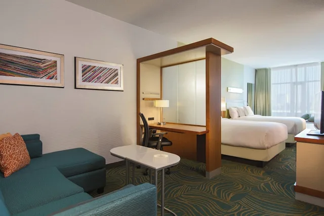 suite, multiple beds، SPRINGHILL SUITES BY MARRIOTT NASHVILLE VANDERBILT/ WEST END 2/3