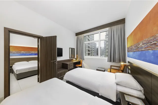 غرفة عائلية بسرير كوين، Citymax Hotel Al Barsha at the Mall 1/4