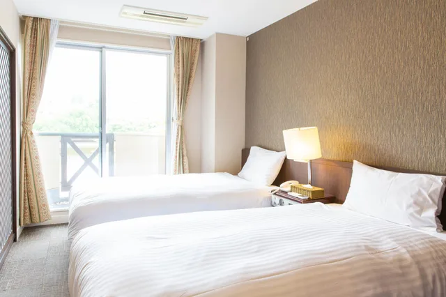 غرفة يابانية غربية، KAWAGUCHIKO PARK HOTEL 1/2