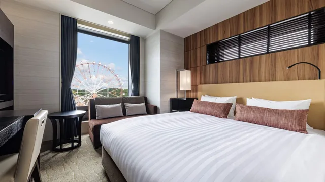 غرفة ركنية بسرير مزدوج بإطلالة على المدينة، Solaria Nishitetsu Hotel Kagoshima 2/2