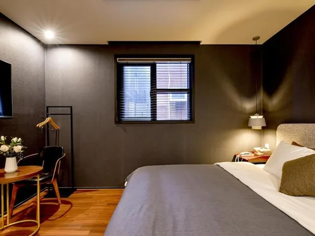 غرفة قياسية بسرير مزدوج، Brown Dot Hotel Yangjeong 3/8