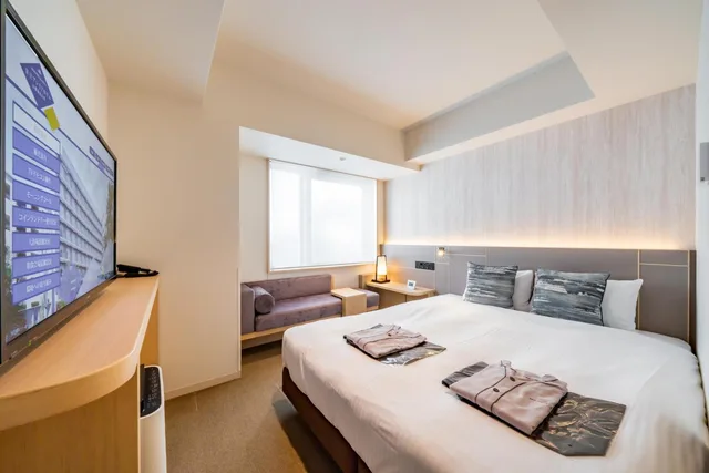 غرفة بسرير مزدوج، Keio Prelia Hotel Kyoto Karasuma Gojo 4/10