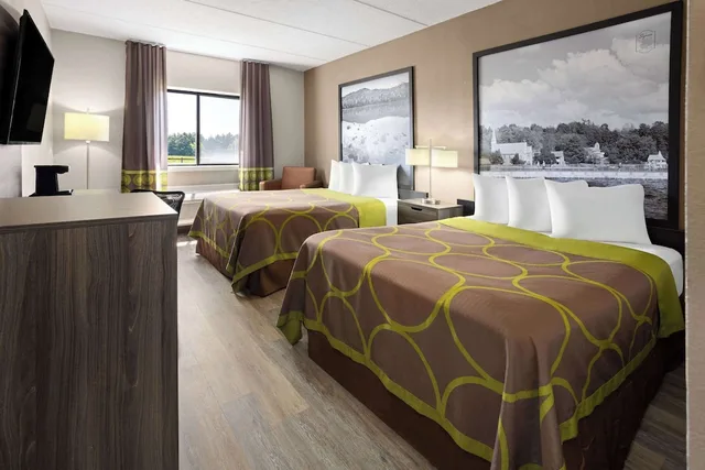 غرفة بسريرين كوين لذوي الإعاقة، Super 8 By Wyndham Henrietta/Rochester Area 2/4