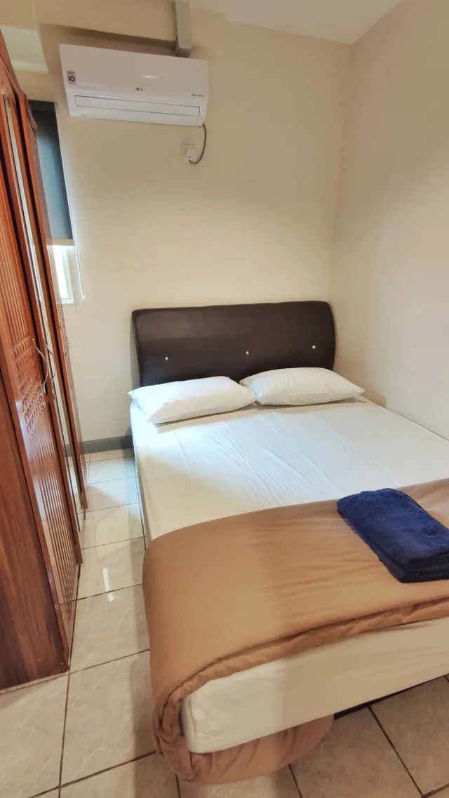 شقة بسرير كينج وسرير كوين وسريرين منفصلين بإطلالة على المدينة بـ3 غرف نوم بمطبخ صغير، Apartment Queen Victoria Batam 3/6